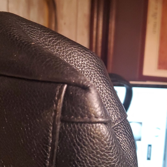 Large coach Edie carriage embossed Satchel - Picture 3 of 4